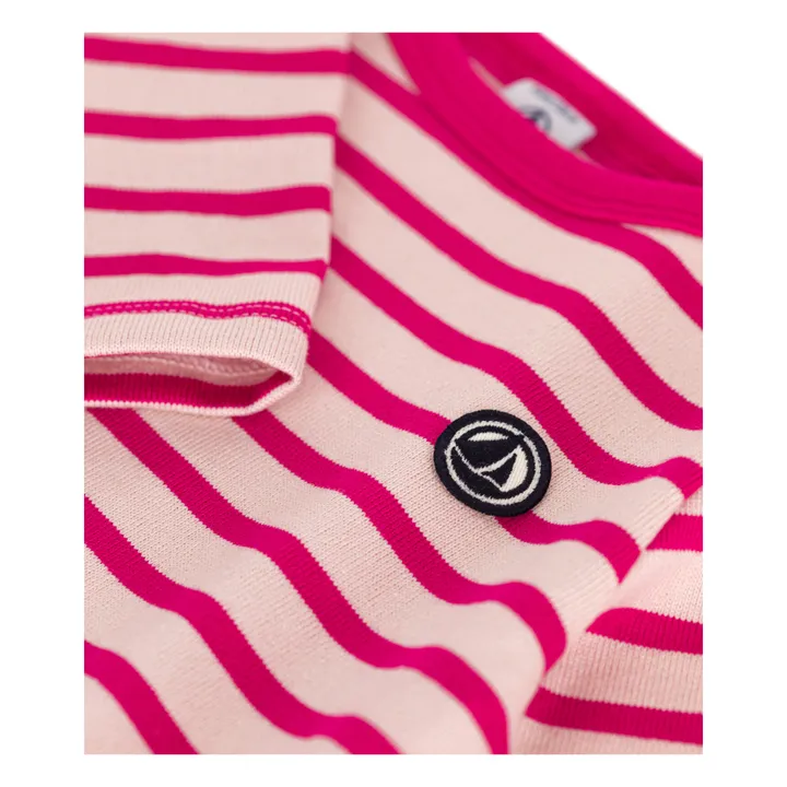 Petit Bateau Marinière Madox | Rose