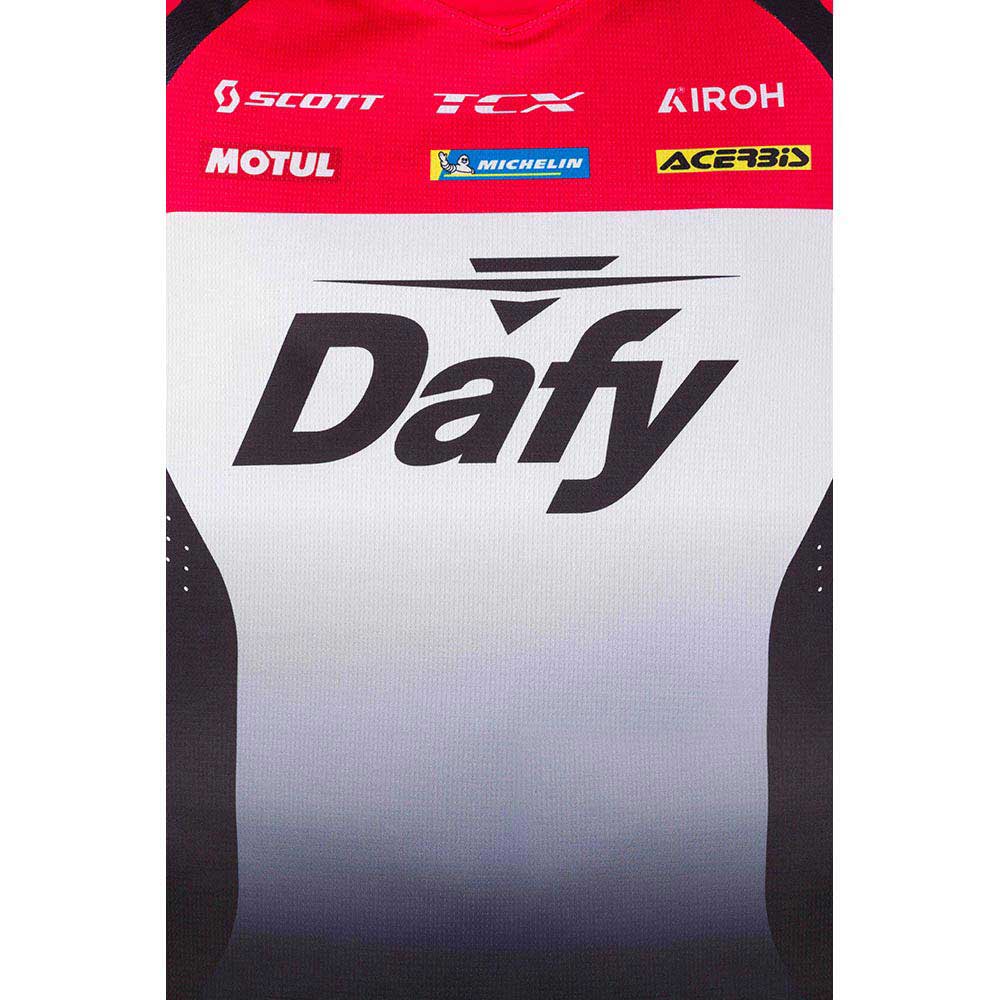Dafy Moto - Maillot Shot Noir / Rouge