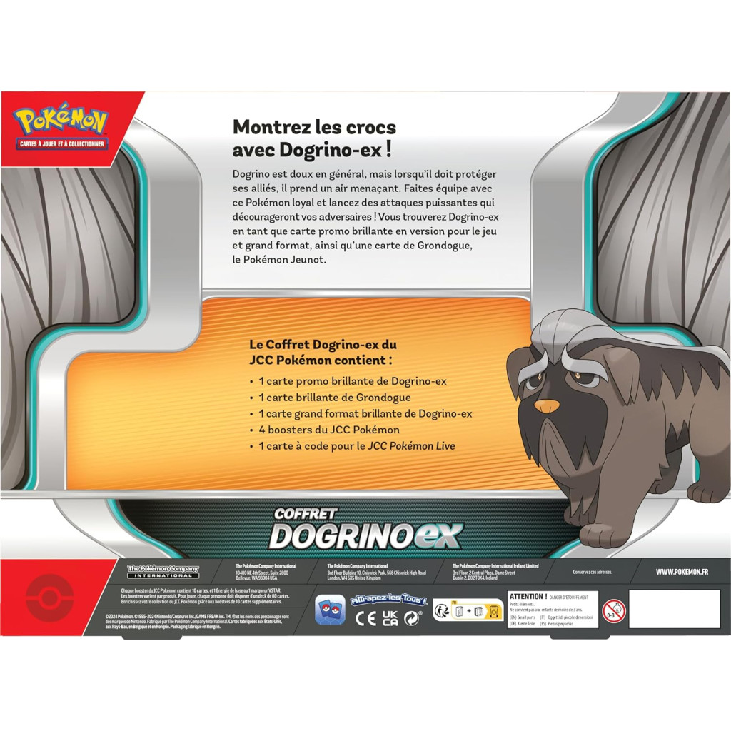 Pokémon : Coffret Dogrino-ex