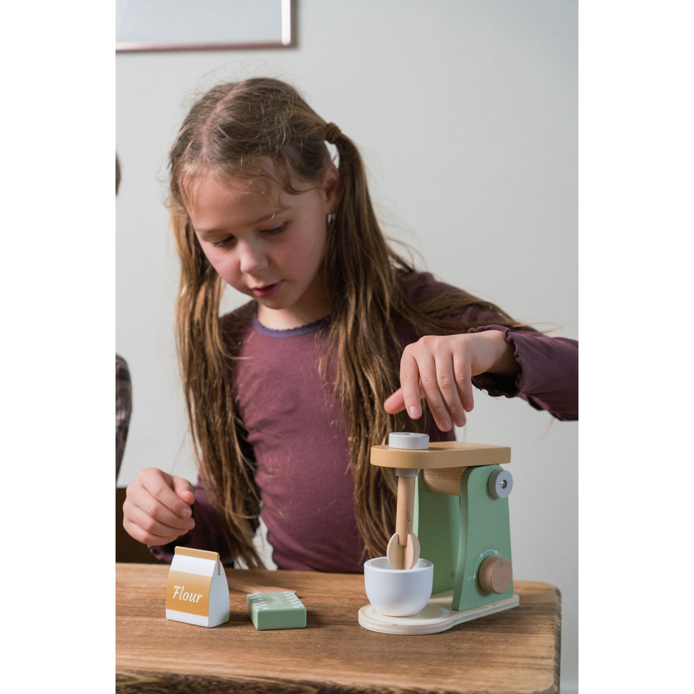 Køb Dantoy Blender Træ I Gaveæske 4 Dele