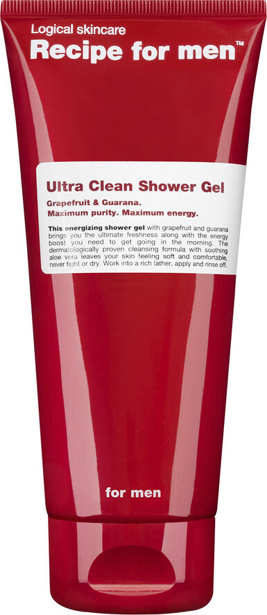 Recipe For Men Ultra Clean Shower Gel 200 ml.
