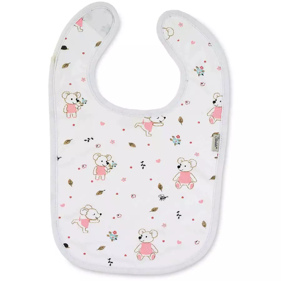Sterntaler Klettlätzchen 38 x 26 cm 3er Set weiß