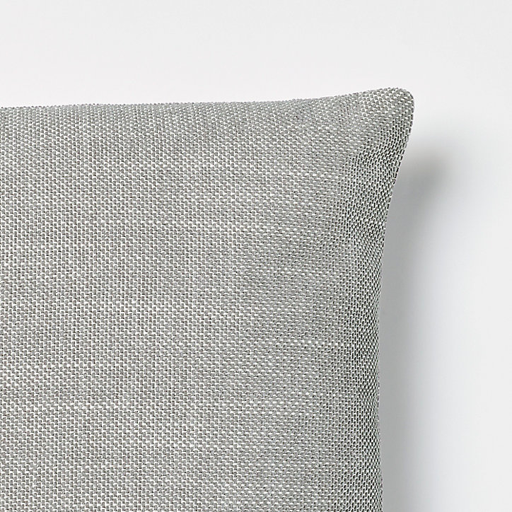 Coussin GoodHome Tiga gris 30 x 50 cm