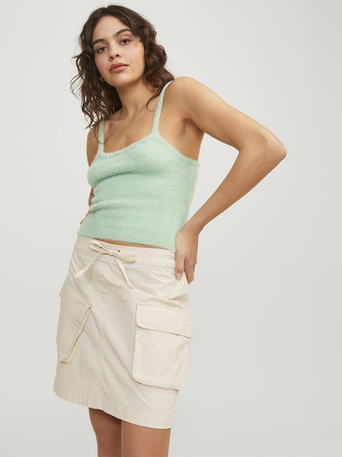 JJXX JXOLIVIA TOP KNIT Grayed jade