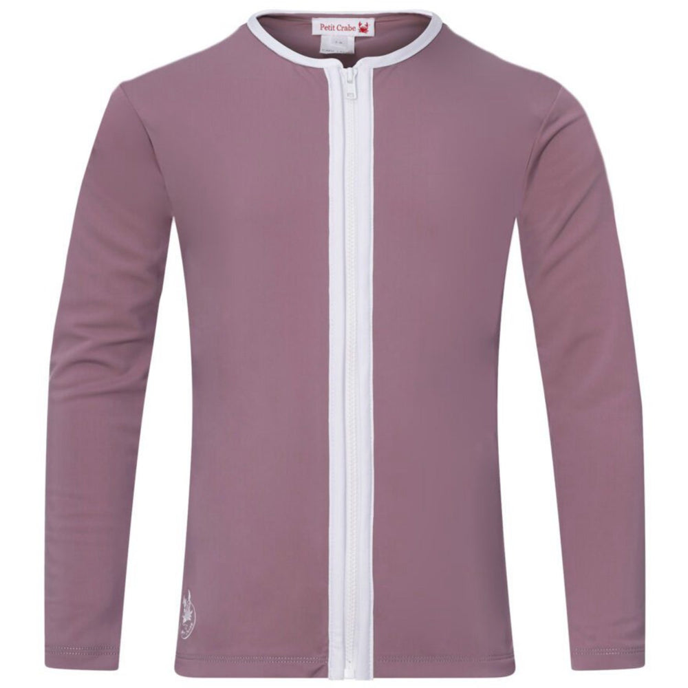 Køb Petit Crabe Heather Basic Lynlås Uv-Badebluse L/S