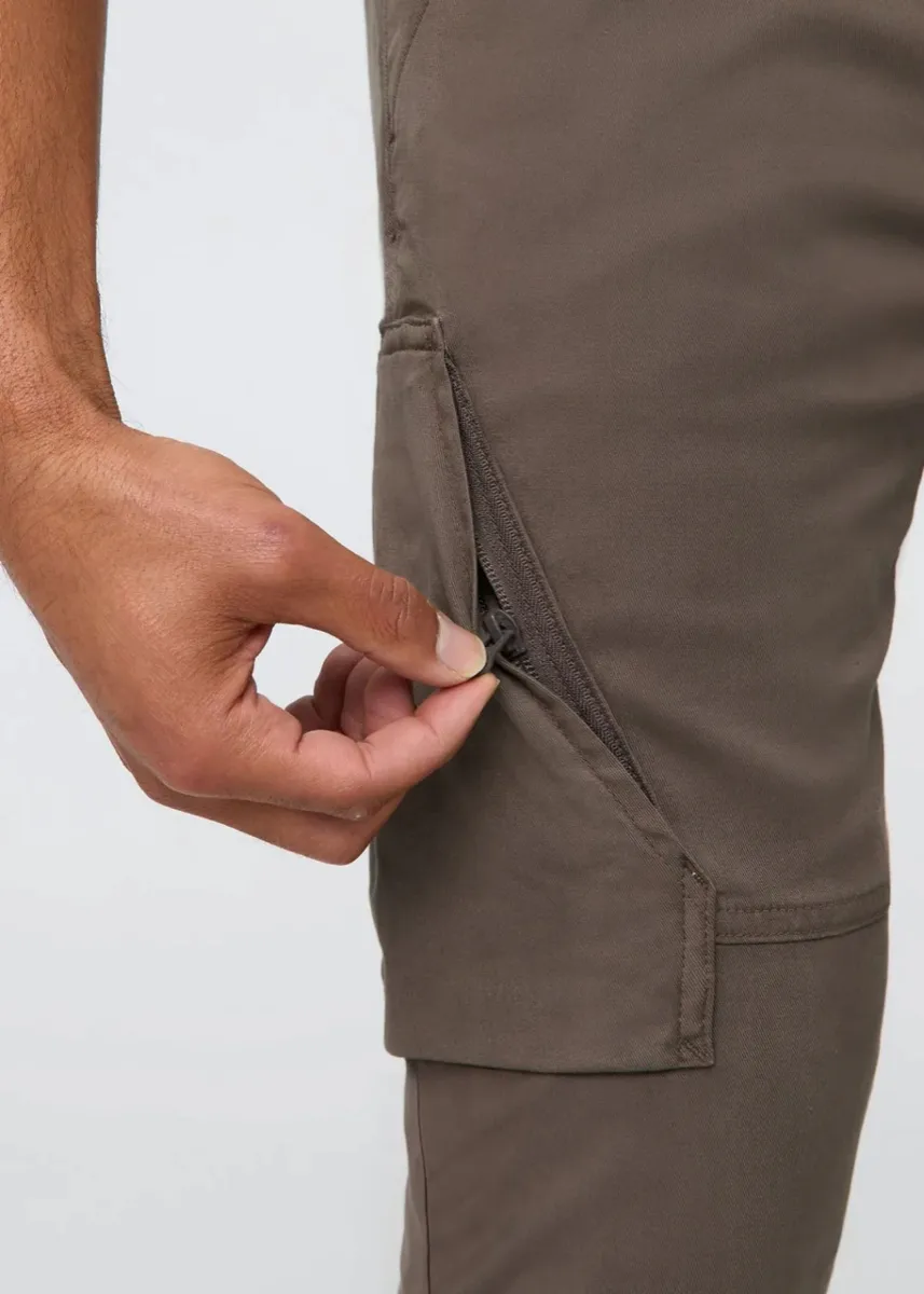 Duer Live Free Adventure Pant - Loden Green Canteen