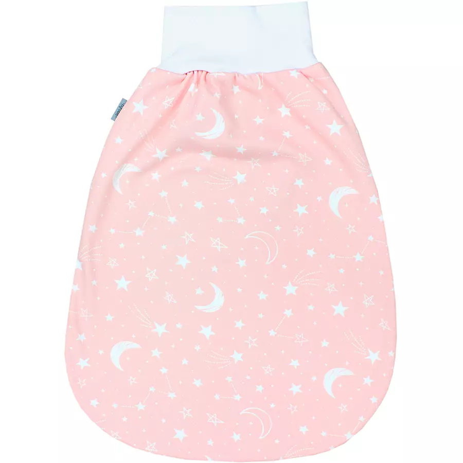 TupTam Baby Strampelsack mit breitem Bund Unwattiert rosa Modell 2