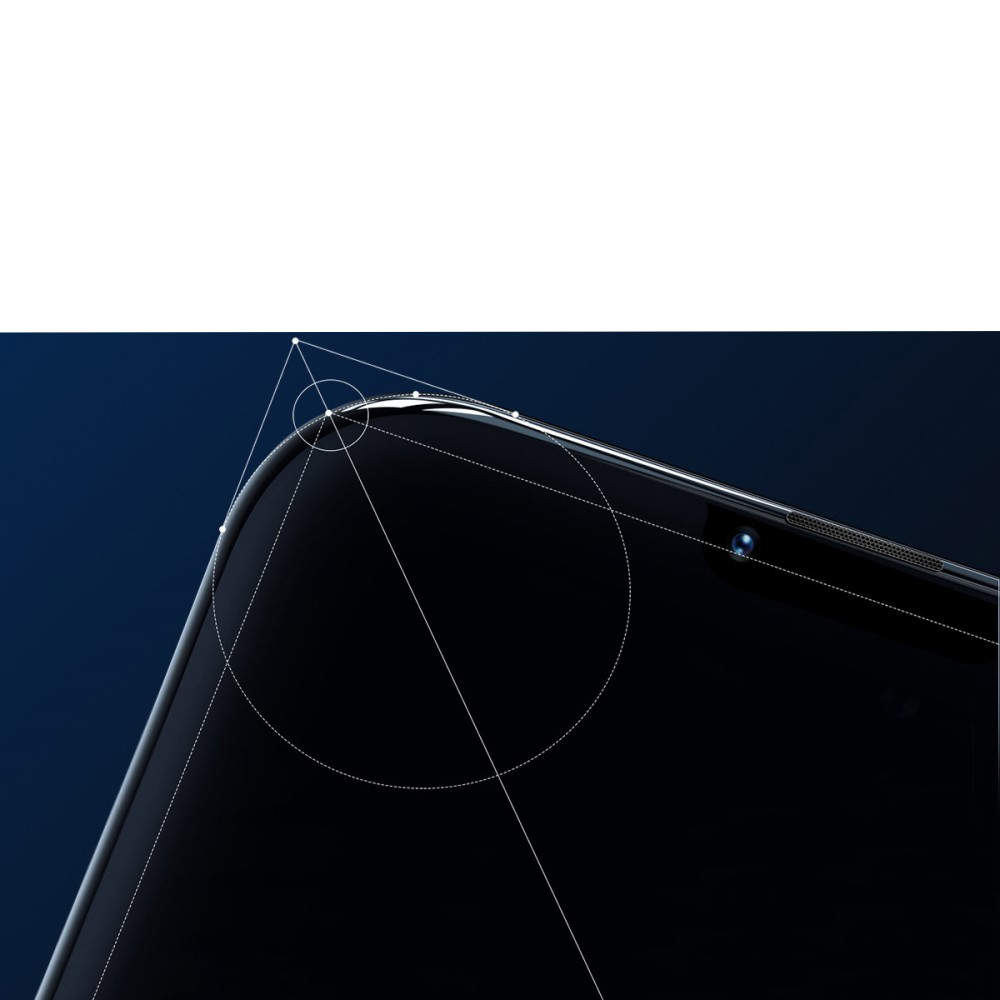 (2er Set) Baseus - iPhone 14 / iPhone 13 / 13 Pro Vollbild Panzer Glas Display Schutz Montagerahmen - Transparent