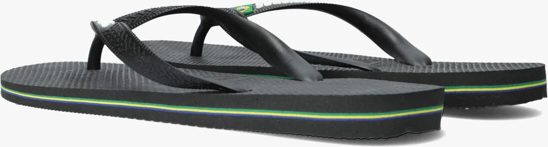HAVAIANAS zwarte havaianas teenslippers brasil logo