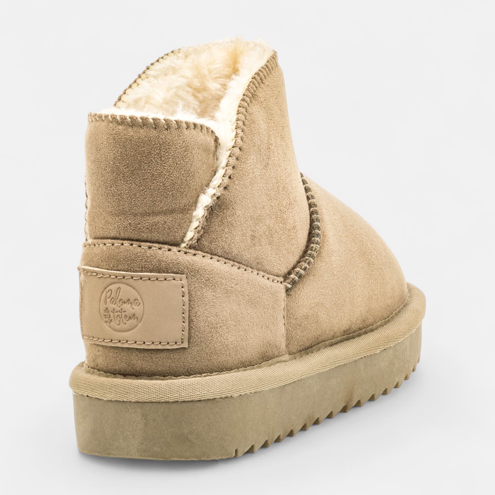 Bottines Fille taupe