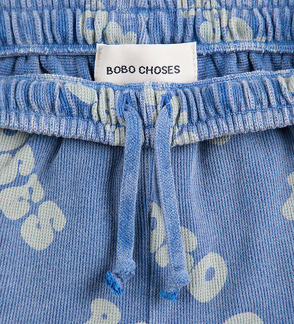 Bobo Choses Shorts - Rib - Wellig - Blau
