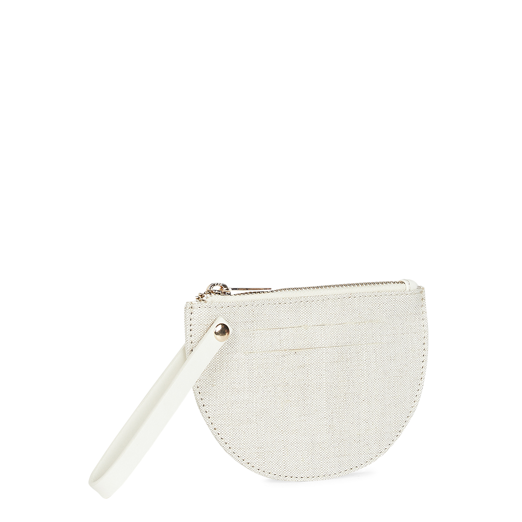 SIMONE - Porte-monnaie en cuir | Blanc