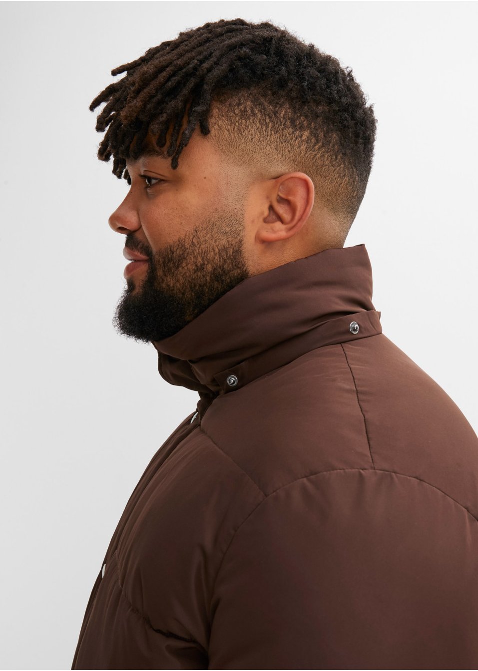 Veste matelassée avec capuche amovible en polyester recyclé