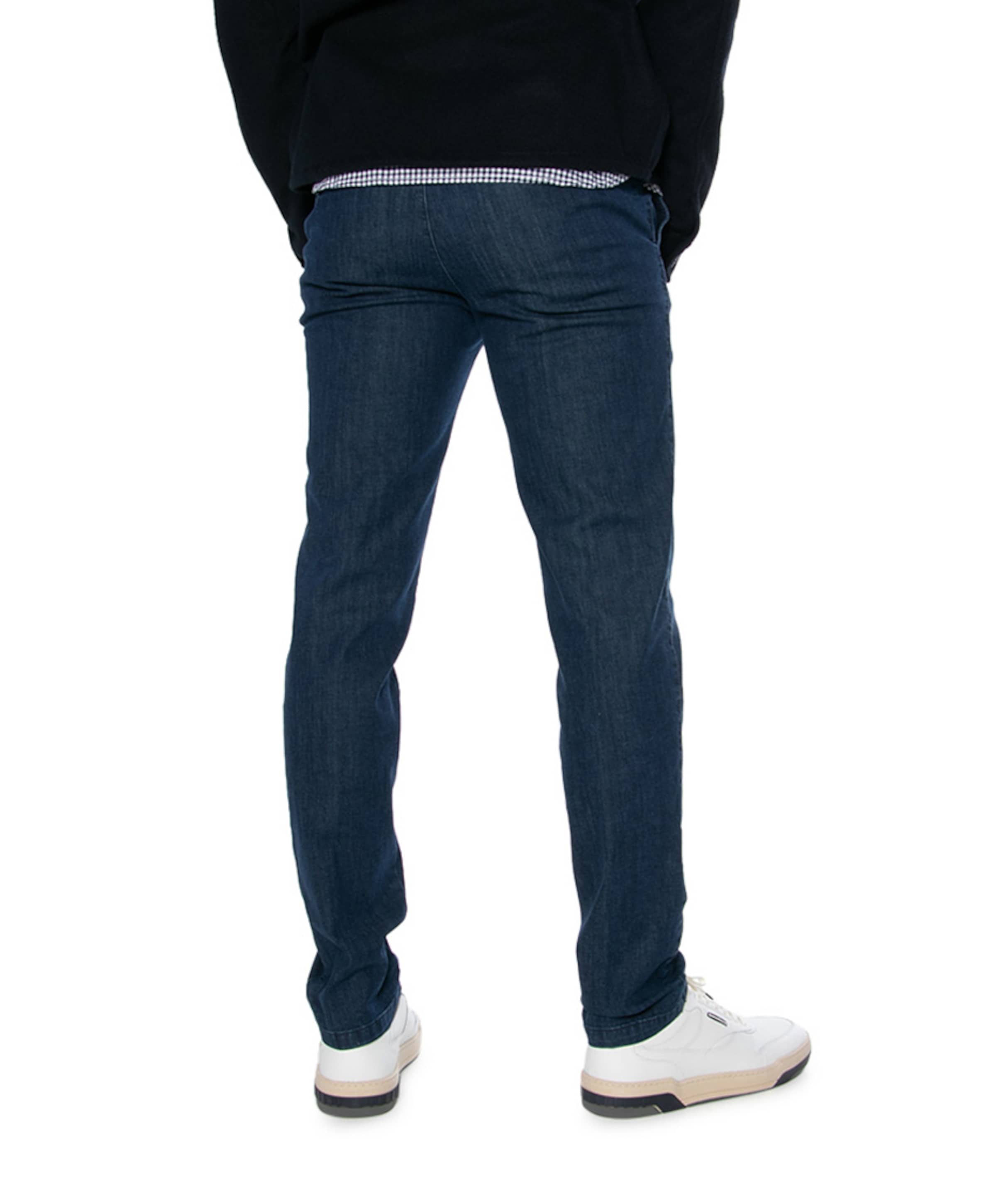Com4 Modern Chino Basic Cotton heren broek blauw