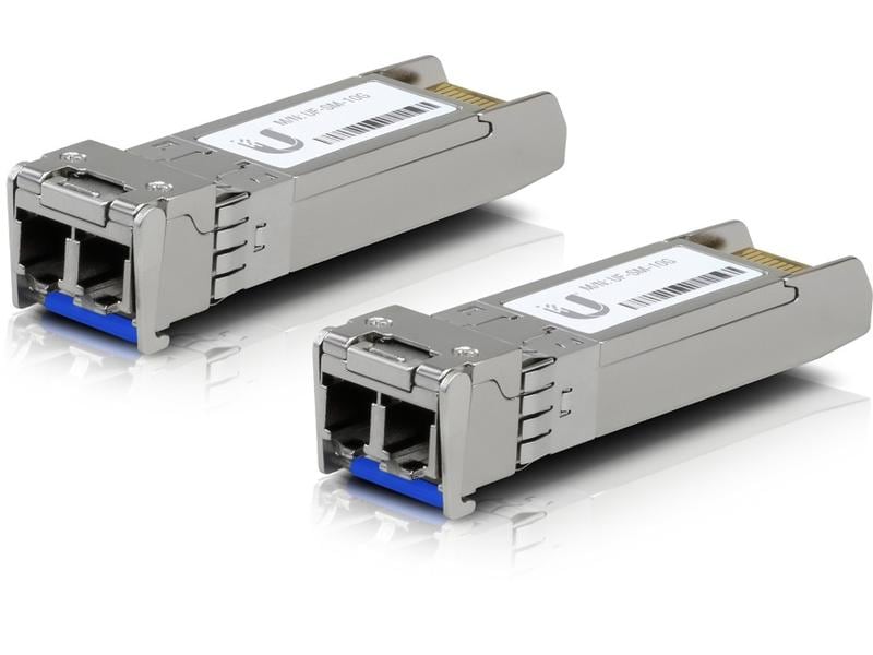 Ubiquiti SFP  Modul UACC-OM-SM-10G-D 2er Pack Single-Mode, Duplex-Glasfaser-Transceivermodul