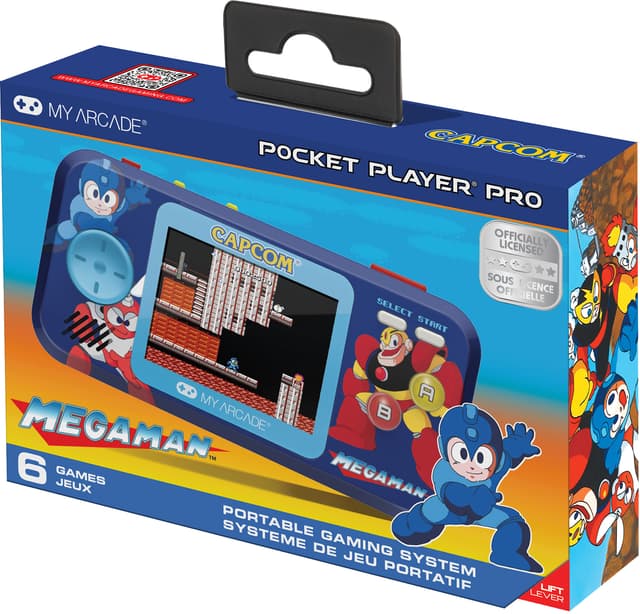 My Arcade Pocket Player Pro Mega Man håndholdt konsol