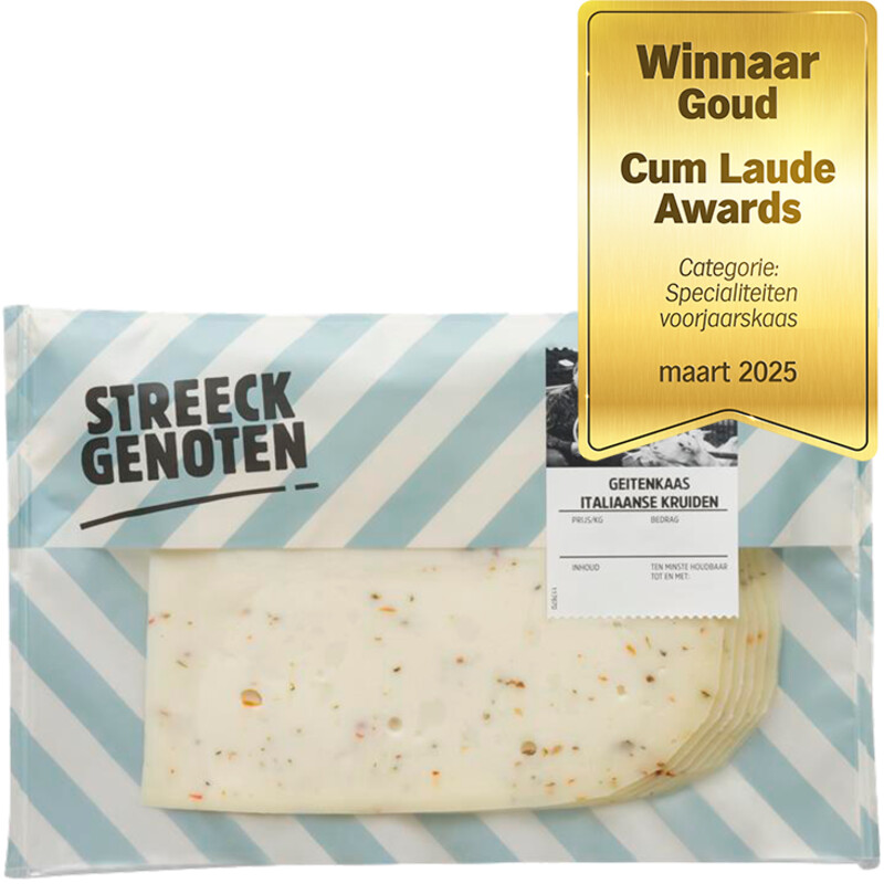 Streeckgenoten Geitenkaas Italiaanse kruiden