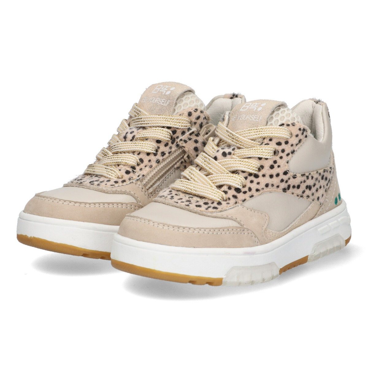 Nina Noa - Lage Sneakers Bunnies Beige