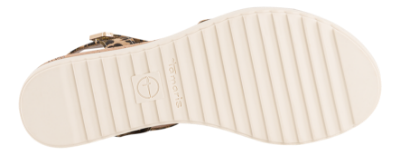 Tamaris Damesandal med hæl Leopard 1-28118-44