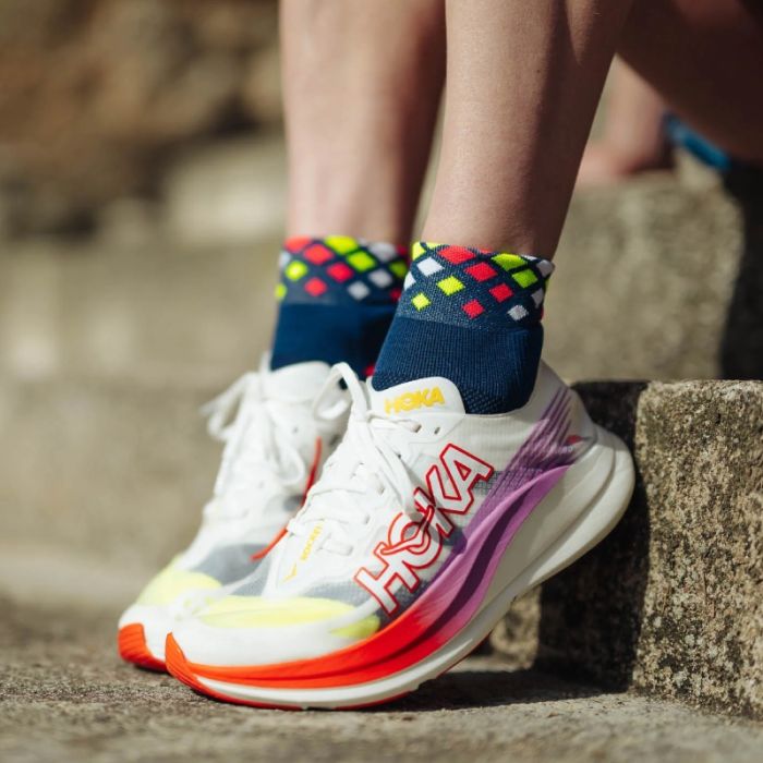 Incylence Unisex Strømper Running Crystals Short Socks Blå