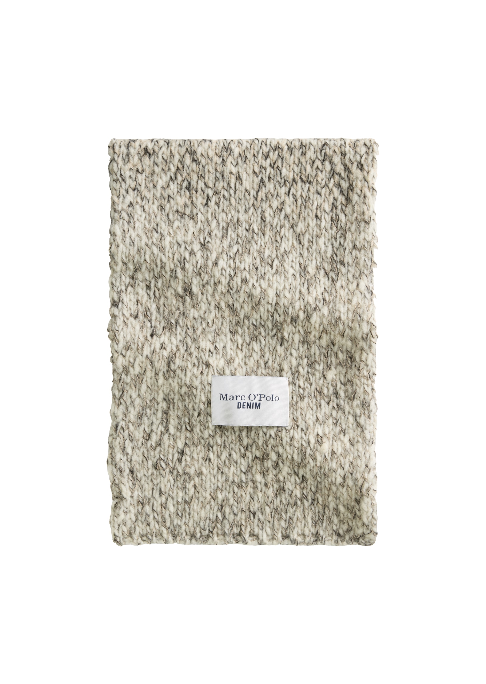 Marc O'Polo DENIM Strickschal , aus hochwertigem Wollmix, Masse ca.: 210 cm x 28 cm