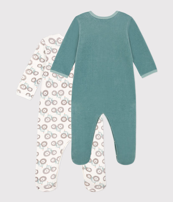 Lot de 2 pyjamas bébé en velours