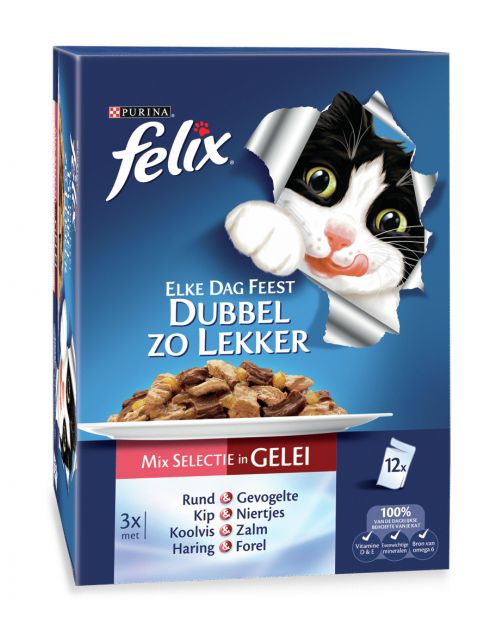 Felix Multipack Double Delicious - Kattenvoer