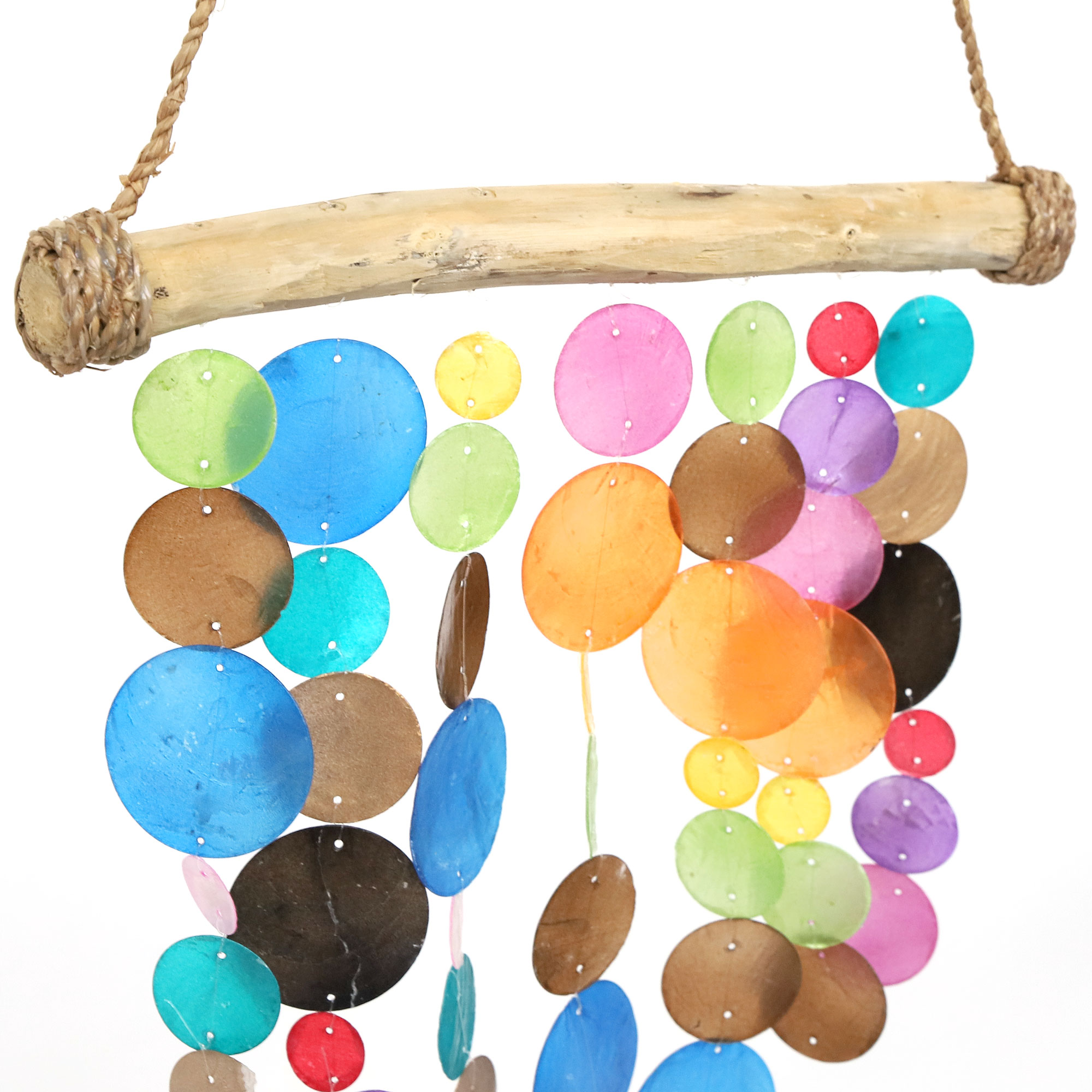 Windspiel 'Kreise' multicolor, H 36 cm, B 30 cm günstig bestellen