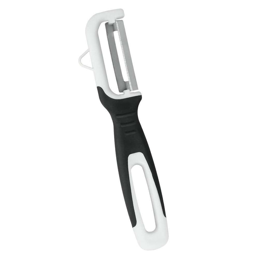 metaltex Sparschäler 16 cm schwarz/weiß