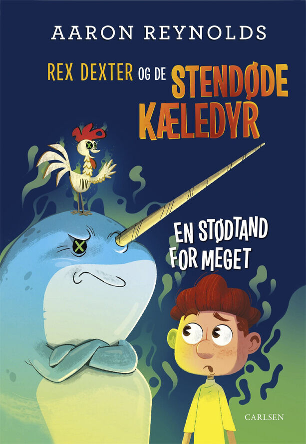 Bøger Rex Dexter og de stendøde kæledyr (2) - en stødtand for meget Blå