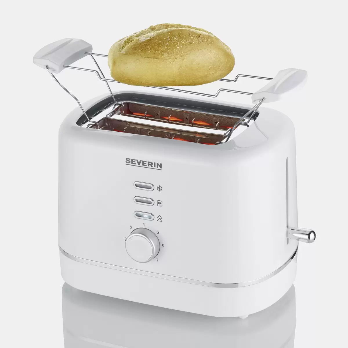 Toaster 2 Scheiben Severin AT4324 weiss