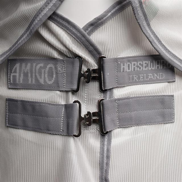 Vliegendeken Horseware Amigo Bug Rug Zilver