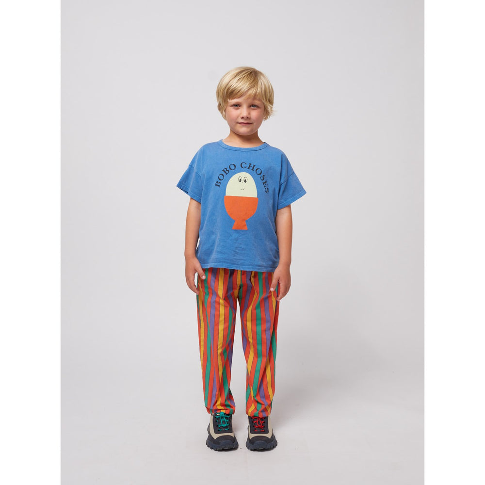 Køb Bobo Choses Lys Blue Morning Egg T-Shirt