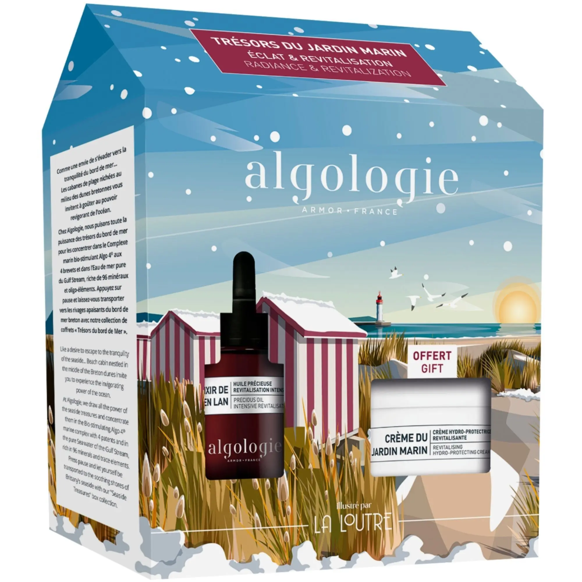 Algologie - Coffret Noël Jardin Marin Crème & Élixir- Femme