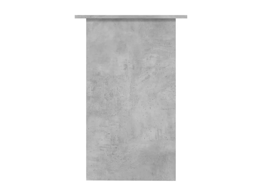 Bureau Gris béton 90x50x74 cm Aggloméré