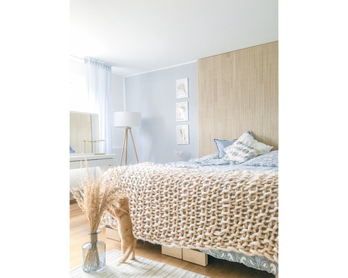 Akoestisch paneel LIGNO® wit geprepareerd, lamelbreedte: normaal 21 mm, 1455 x 300 x 25 mm