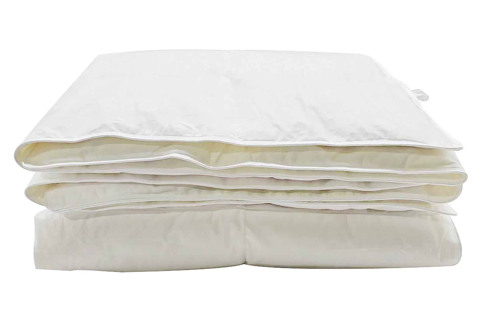 D80 Sommerdundyne 140x200 cm, 80% hvit andedun / 20% hvit andefjær, fyllvekt: 250g.