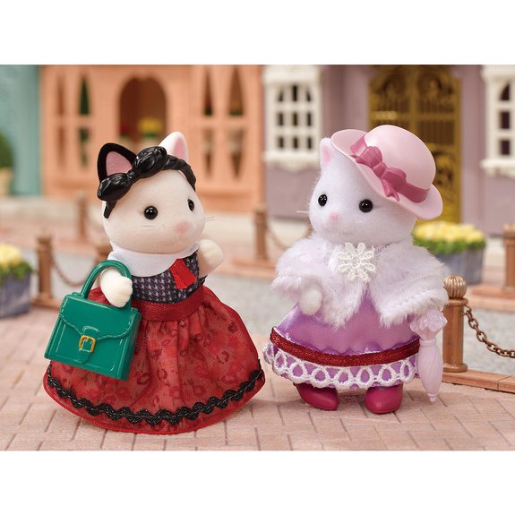 La valisette de mode et grande sœur chat persan - Sylvanian Families 5461