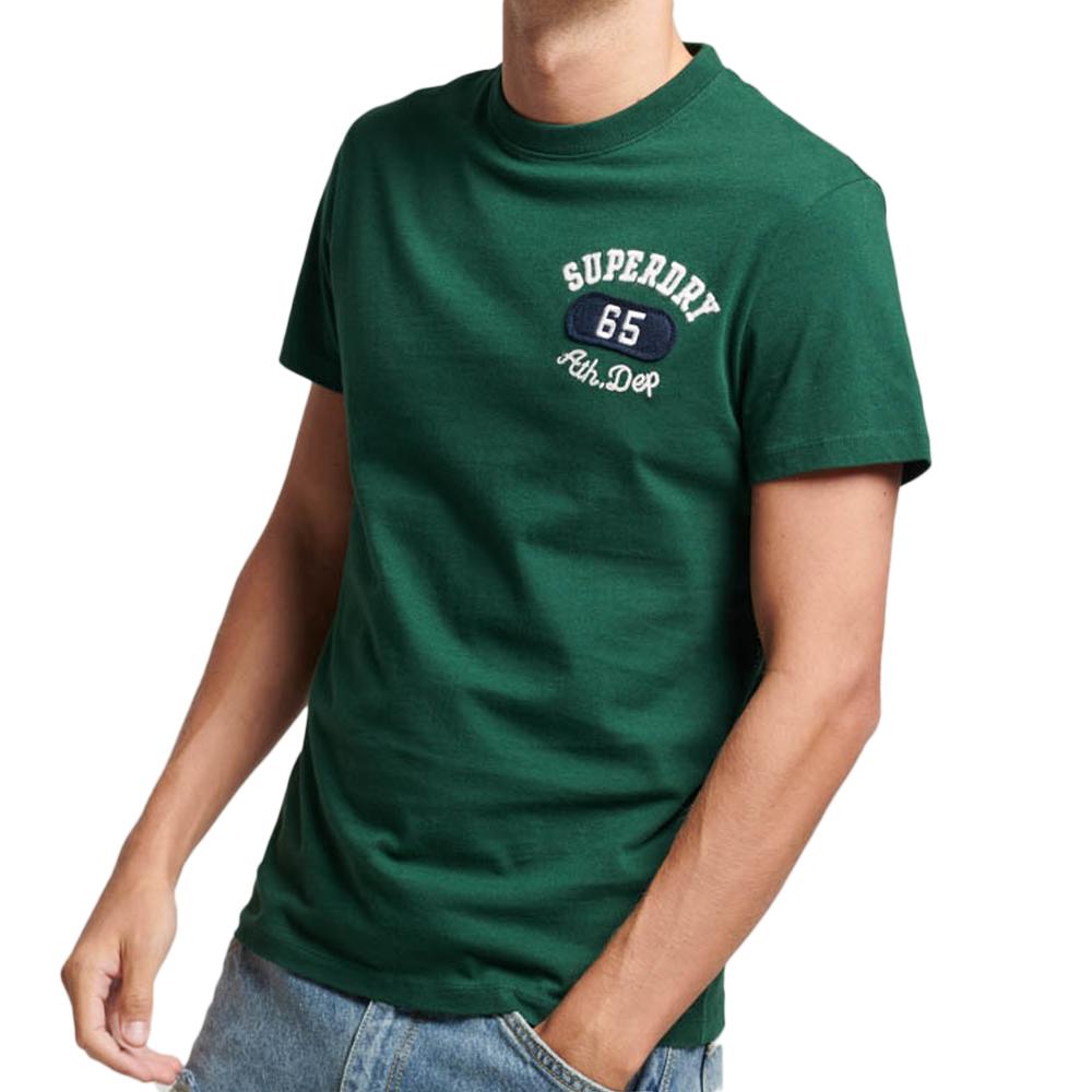 Superdry T-shirt Vert Homme Superdry Superstate