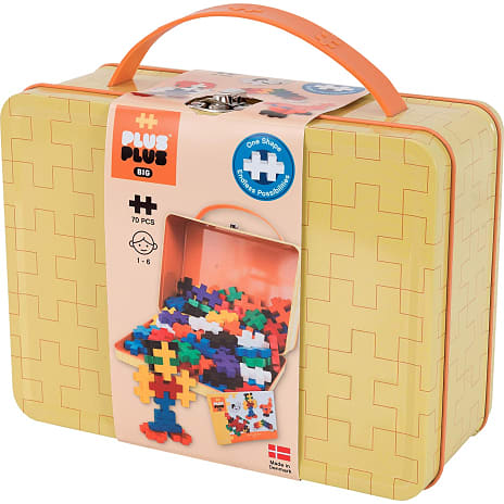 Plus Plus Big Metalkuffert Basic - 70 dele