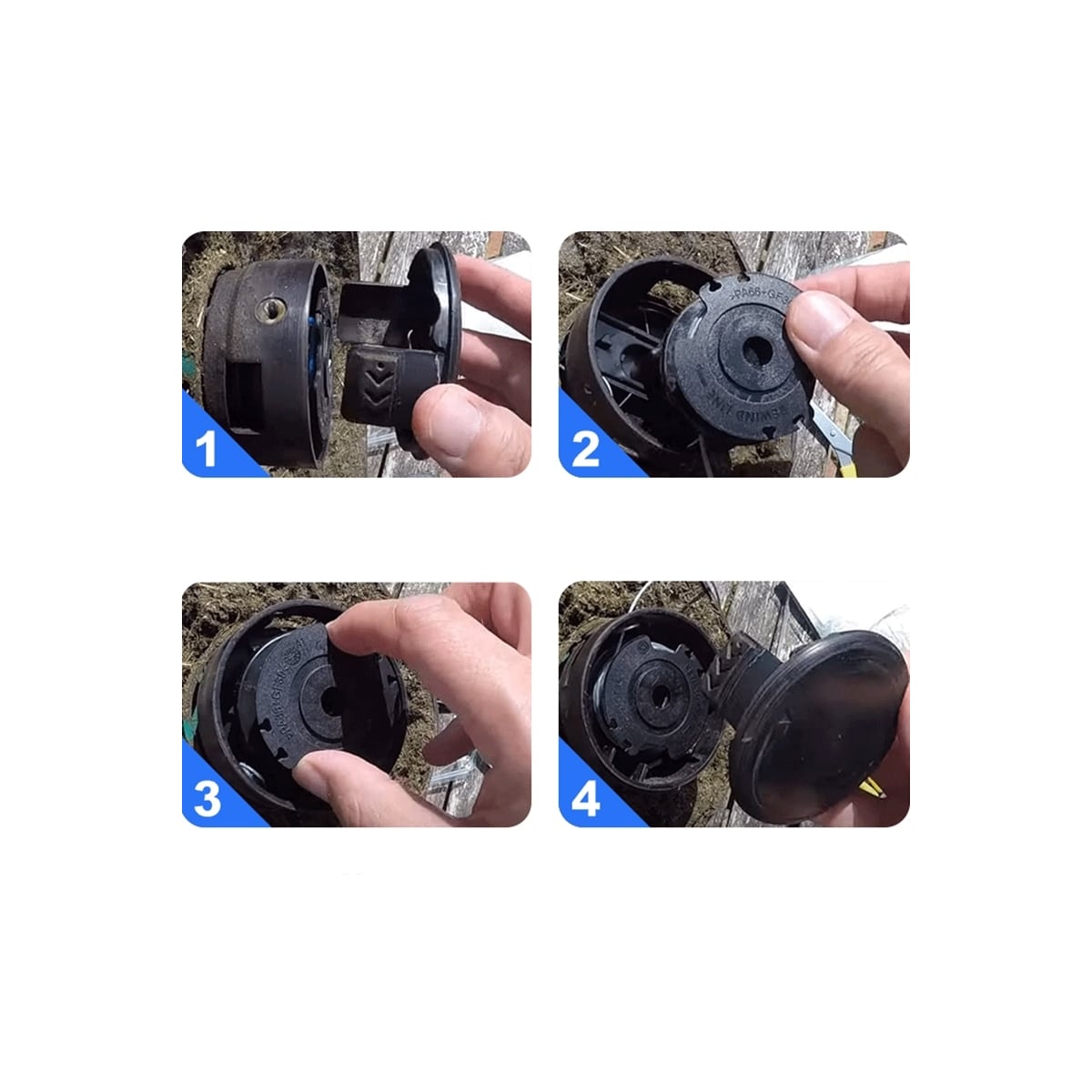 Sett med spolelinje og deksel til Bosch Easy GrassCut 18-230