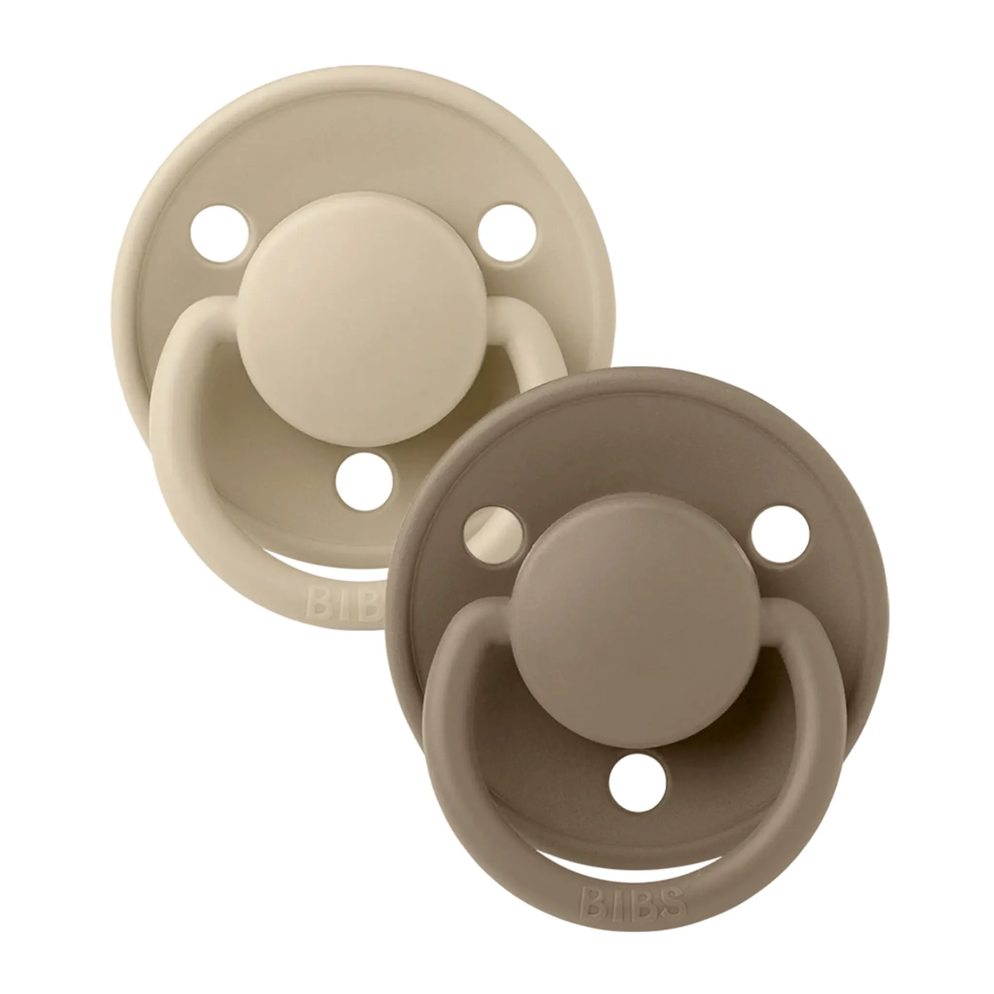 Bibs Suce Bibs De Lux 0-36m Paquet de 2 - Vanille