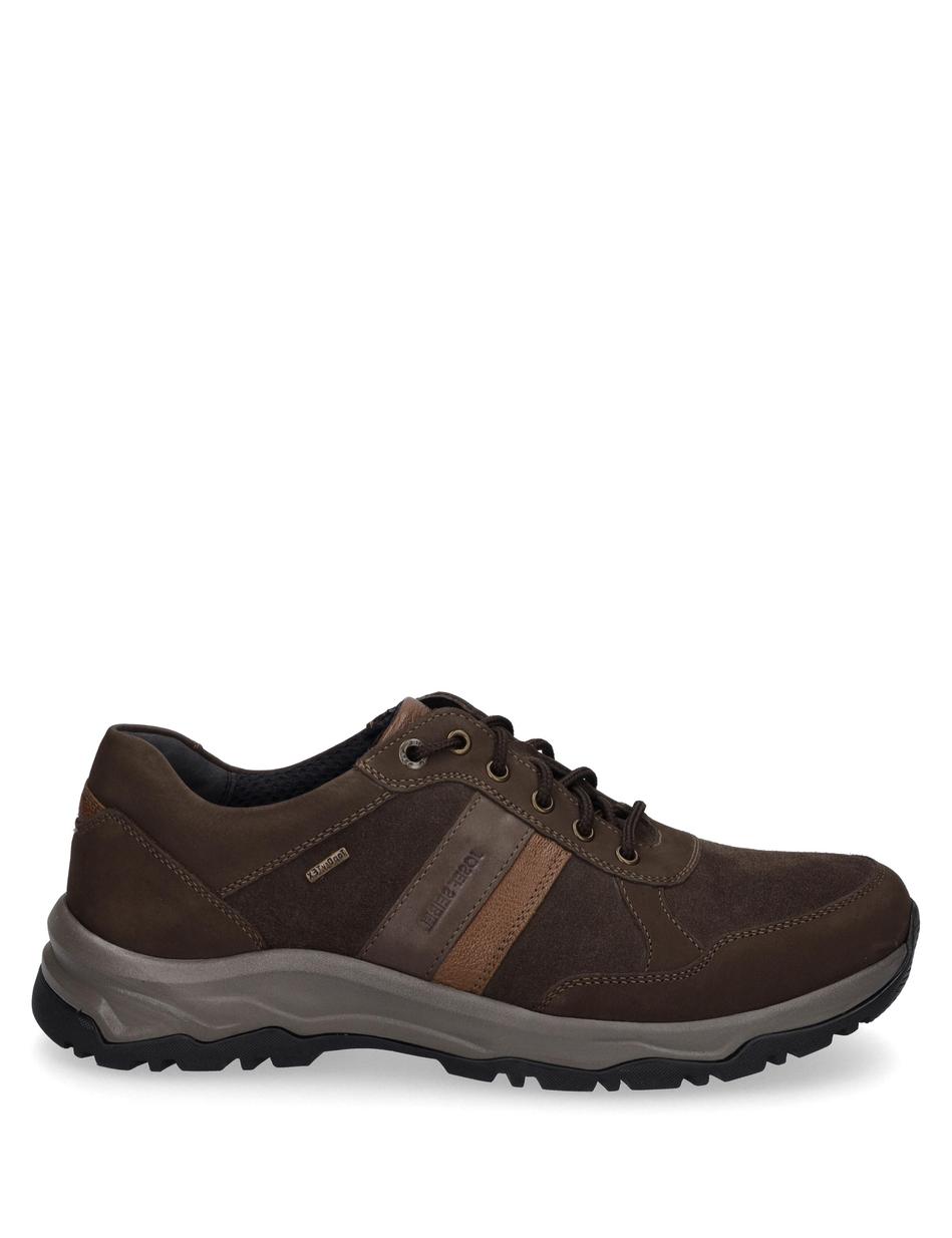 Halbschuh Leroy 56, braun-kombi