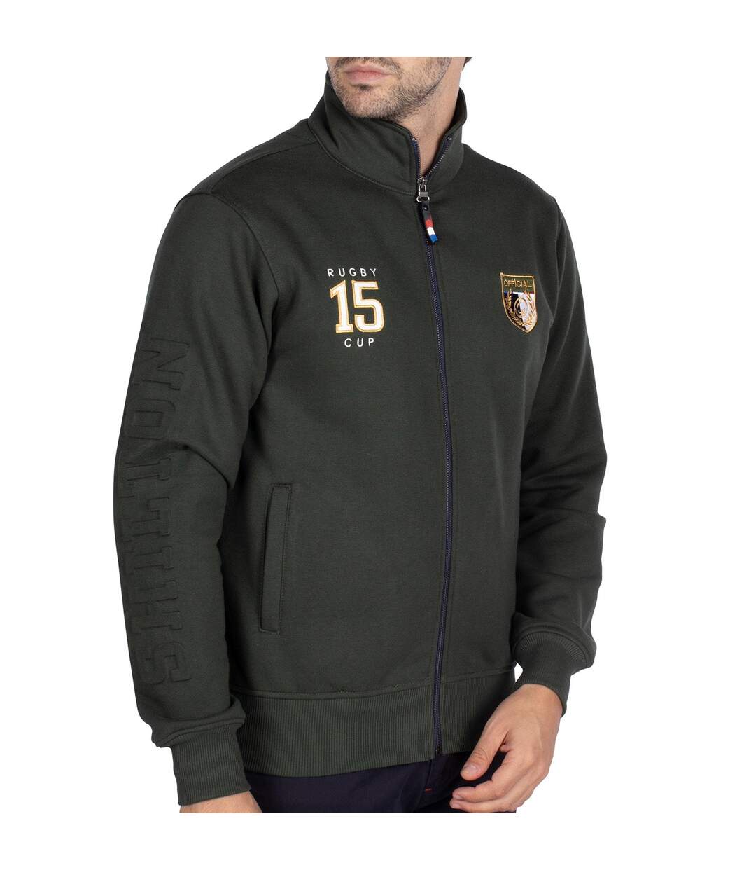 Gilet zippé rugby nations