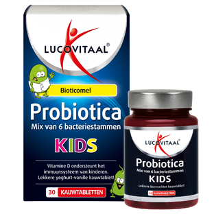 Lucovitaal Probiotica Kids Kauwtabletten 30KTB