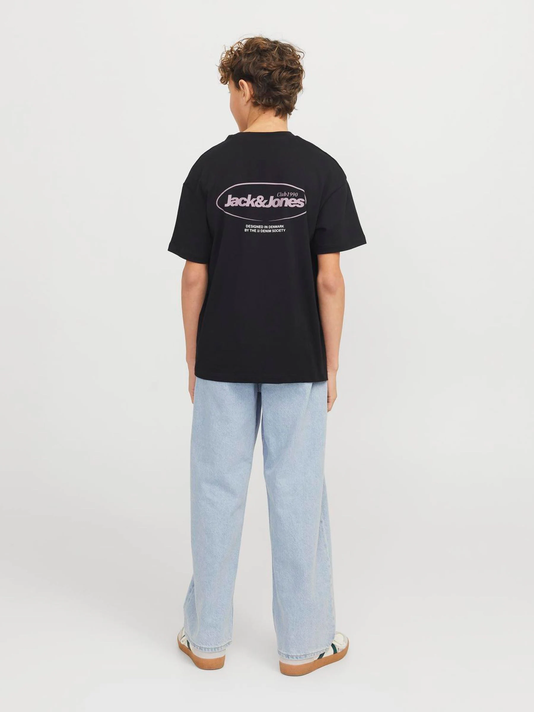 Blauw - JACK & JONES Junior Baggy Fit Alex Jeans