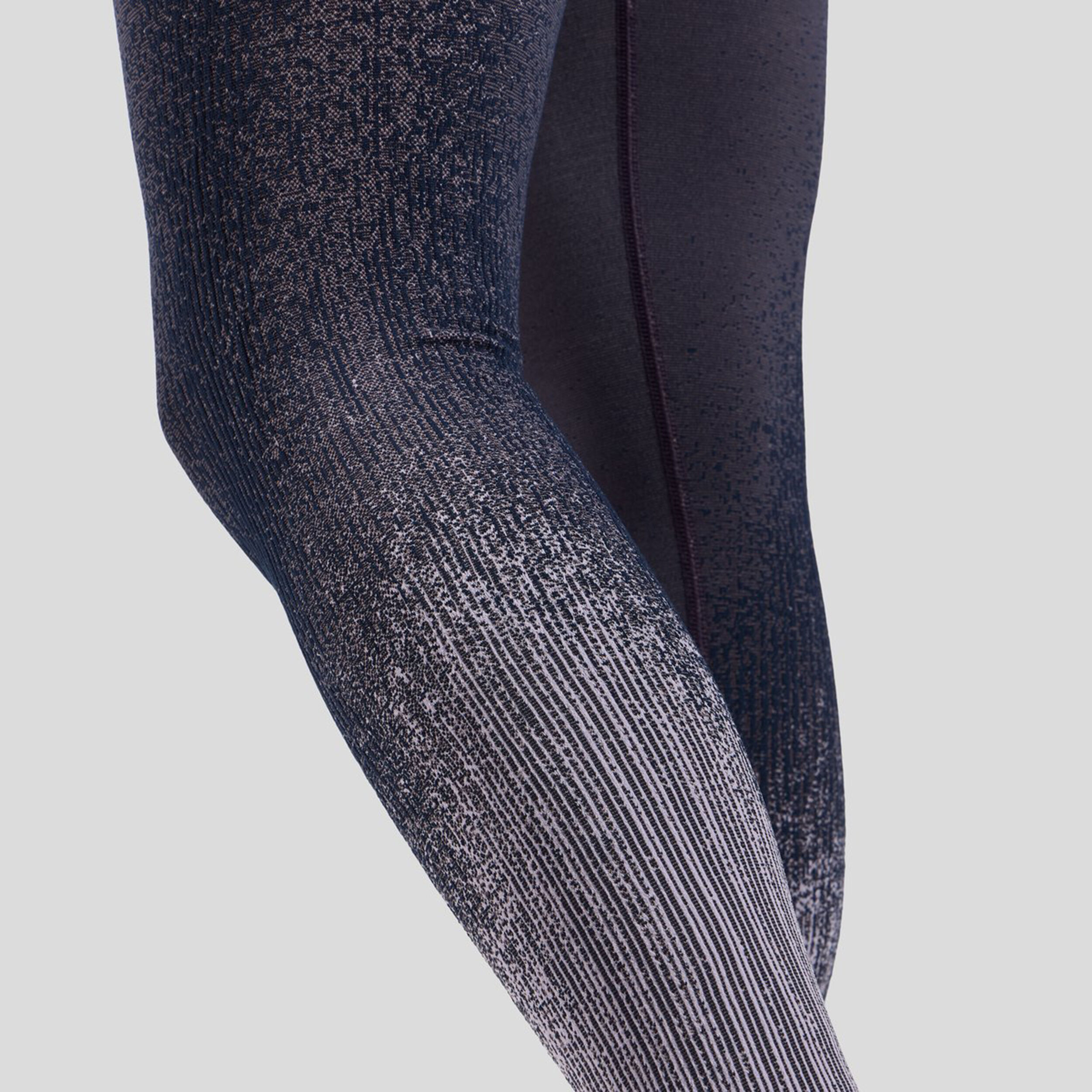 Odlo Performance Warm Blackcomb Collant De Course Femmes - Gris
