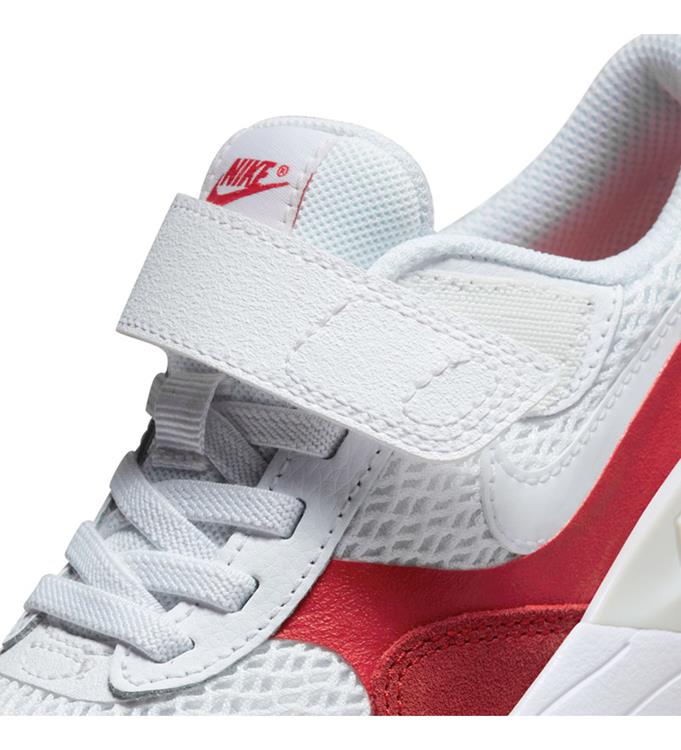 NIKE AIR MAX SYSTM LITTLE KIDS SH WHITE-WHITE-UNIVERSITY-RED-PHO