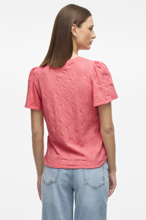 Vila roze dames t-shirt