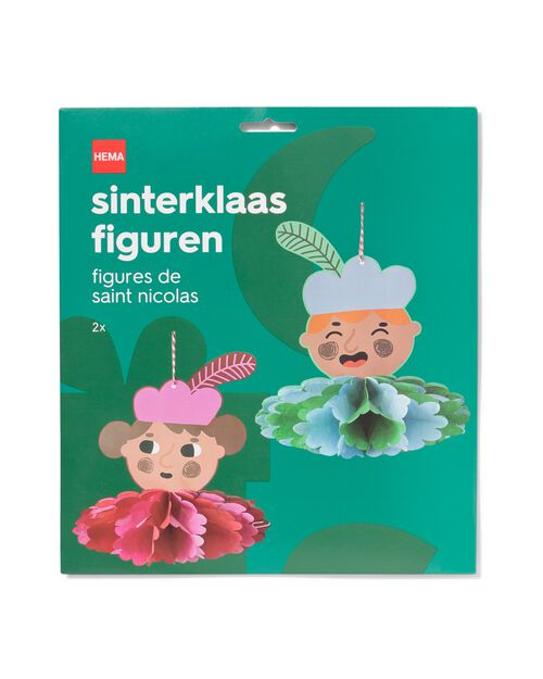 Figurines Sinterklaas Honeycombs - 2 pièces